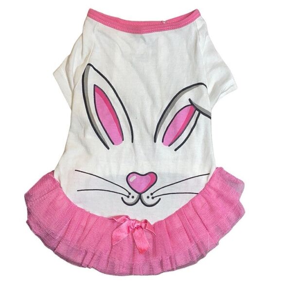 PAW NYC Other - Easter Bunny Cotton Tulle Dog Dress